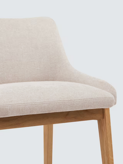 John Lewis Cara Bar Stool, Natural/American White Oak