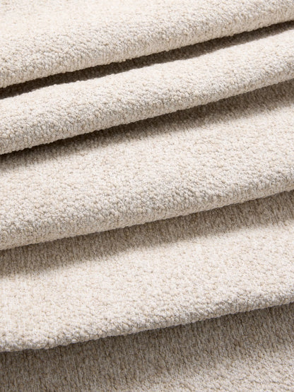 John Lewis Flow RHF Chaise End Sofa Easy Clean Soft Boucle Natural