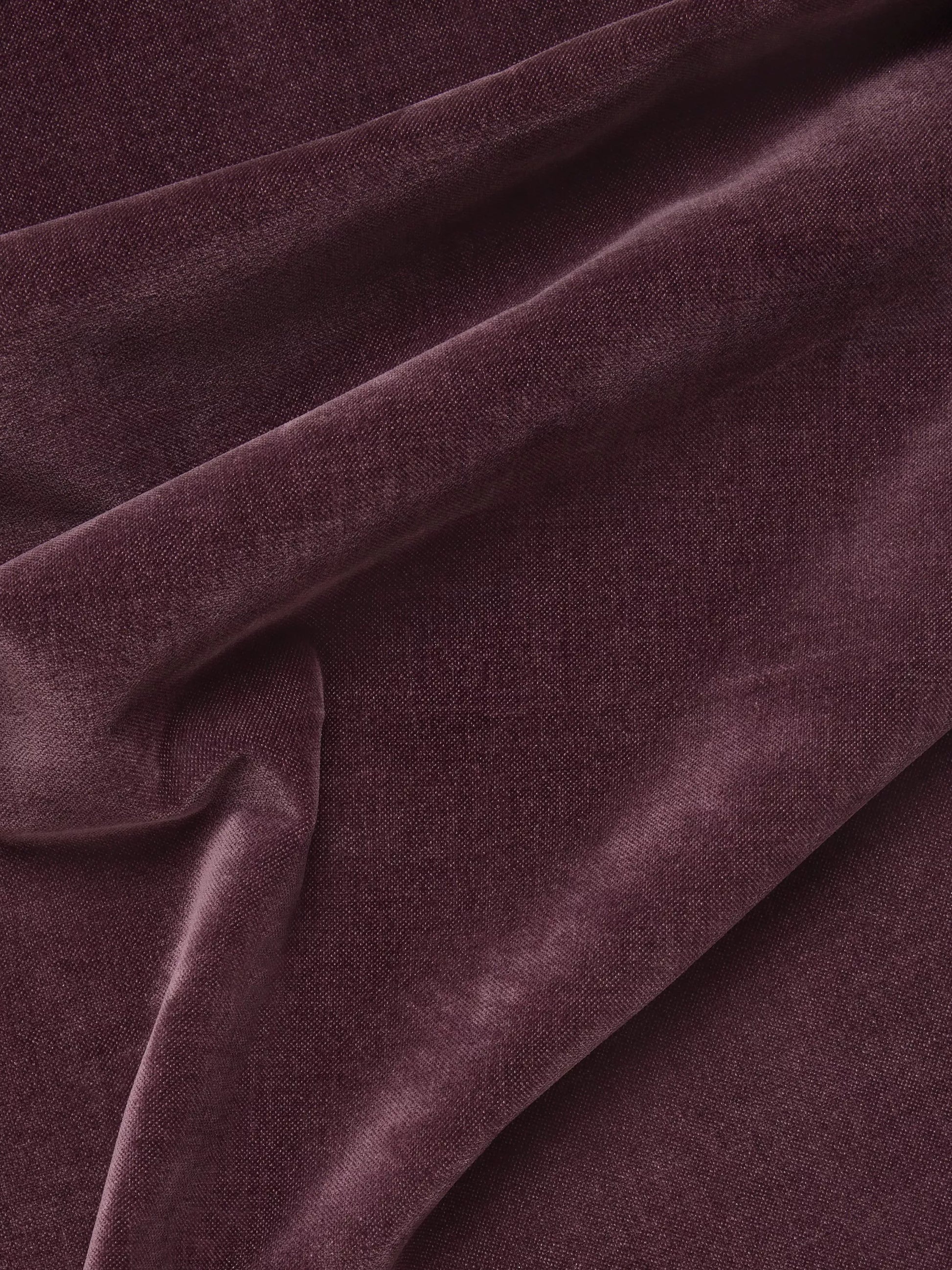 John Lewis Camber Medium 2 Seater Sofa Soft Chenille Aubergine