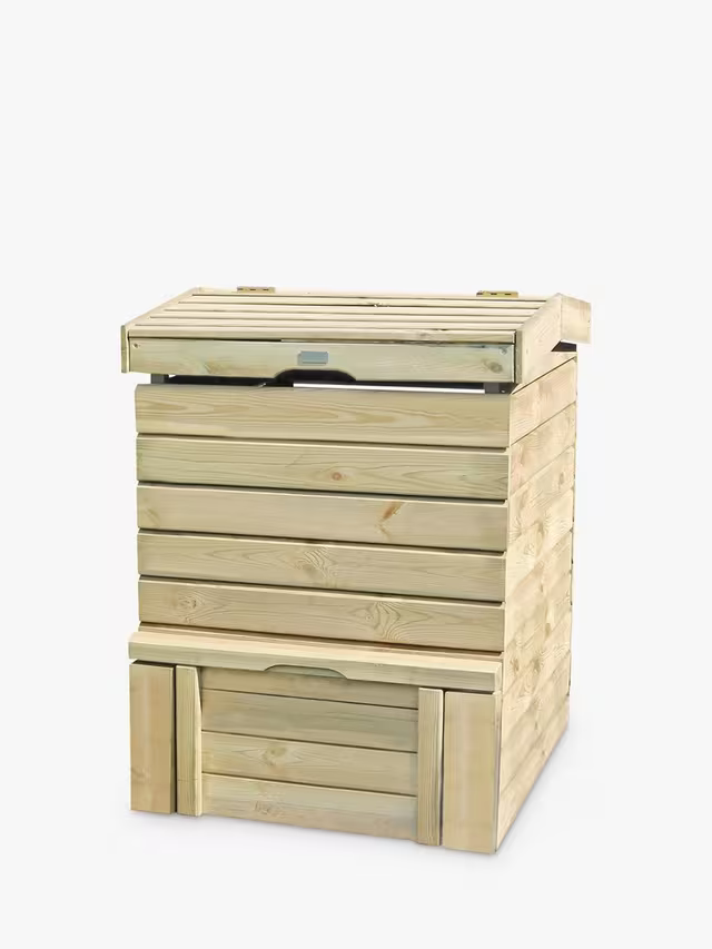 Zest Wooden Eco Hive Composter, Natural