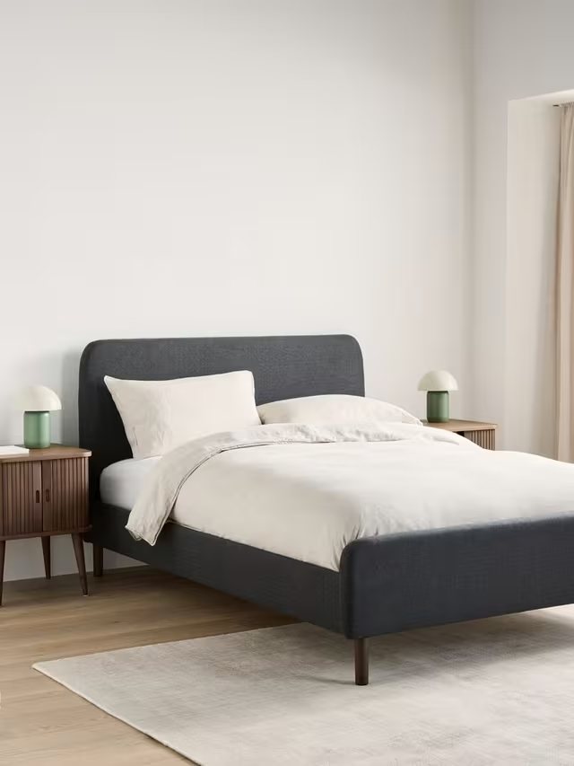 John Lewis Bonnie Upholstered Bed Frame, Double