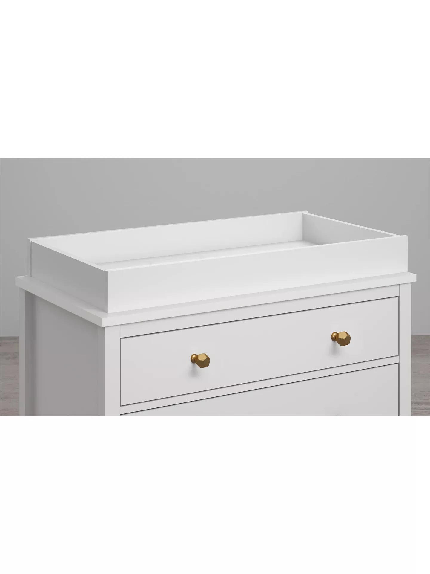 Little Seeds Monarch Hill Poppy 3 Drawer Changing Table, White