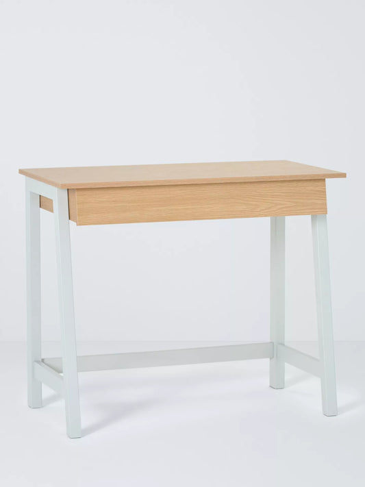 John Lewis Cuthbert Desk, Natural/Grey