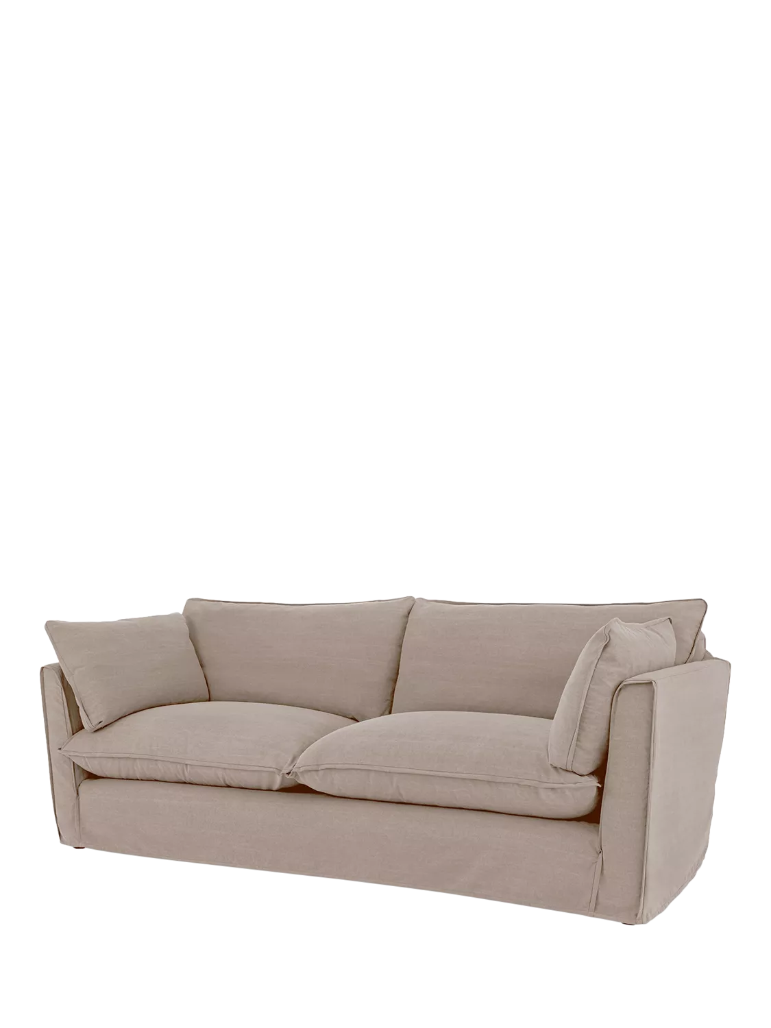 John Lewis x Sophie Conran Cocobella Large Sofa, Light Leg, Beatrice Barley