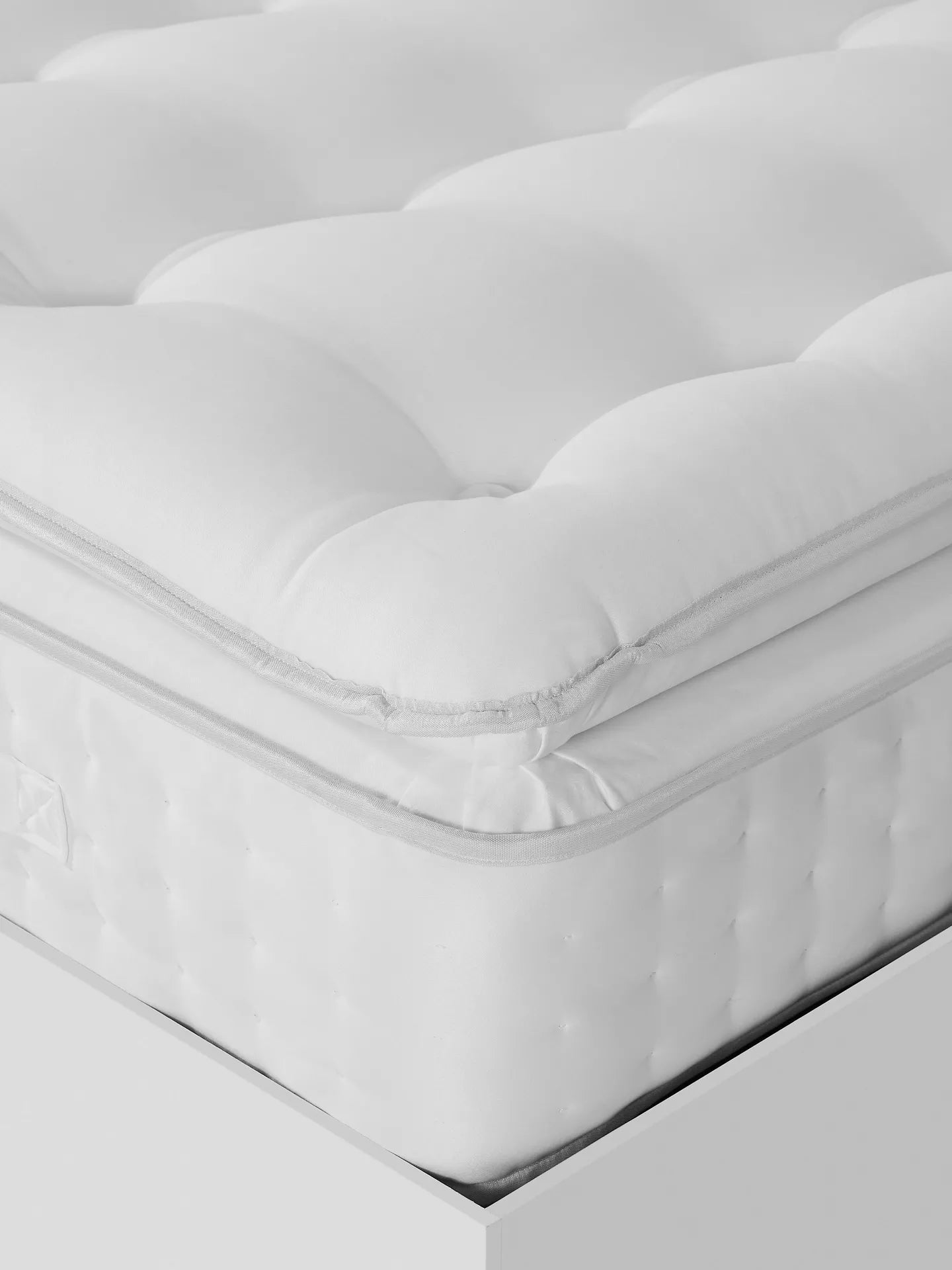 John Lewis Ultra Comfort Collection 3000 Pillowtop Mattress, Medium/Firm Tension, King Size