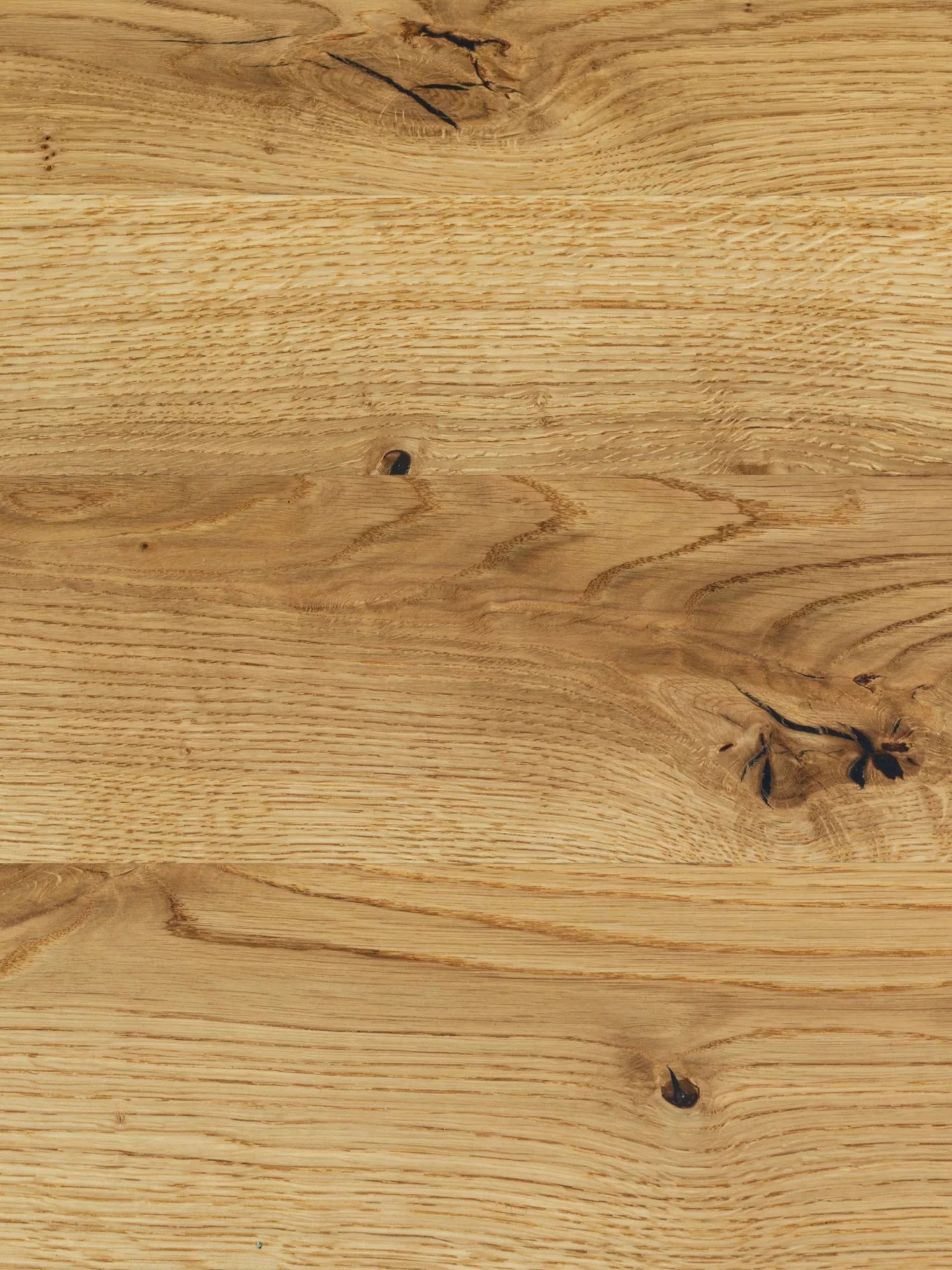 John Lewis Ripley Fixed Dining Table, Natural Edge, Solid Oak Natural Oil, L160 x W90cm