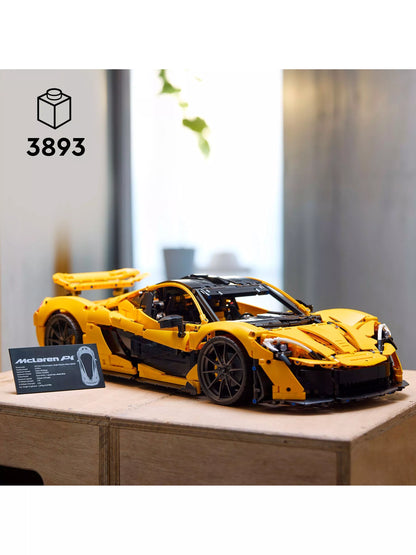 LEGO Technic McLaren P1 Model Car Set for Adults 42172