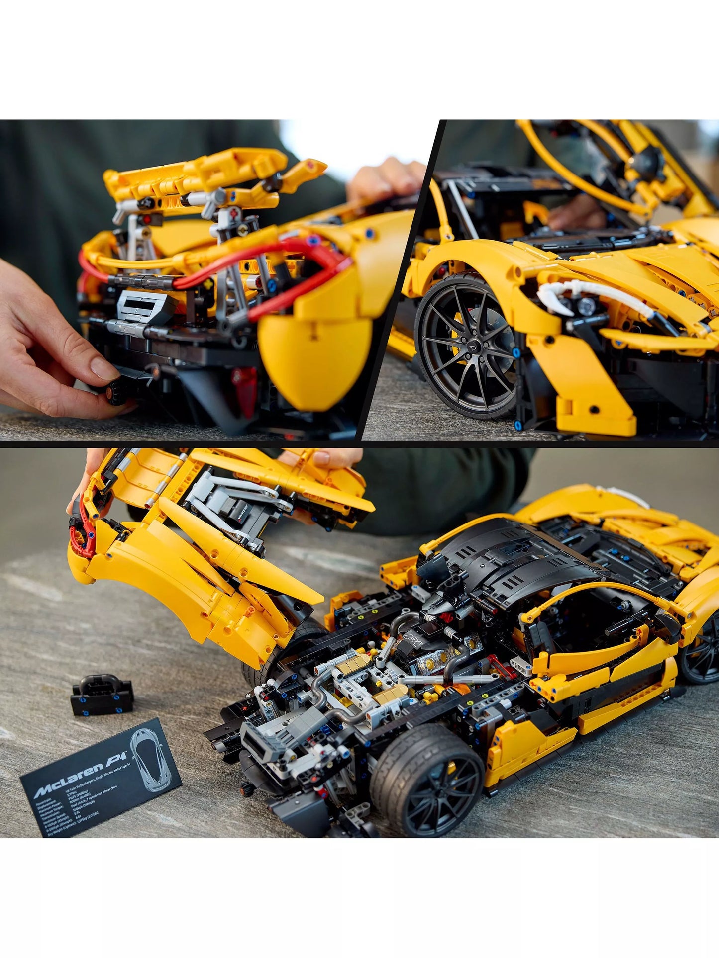 LEGO Technic McLaren P1 Model Car Set for Adults 42172