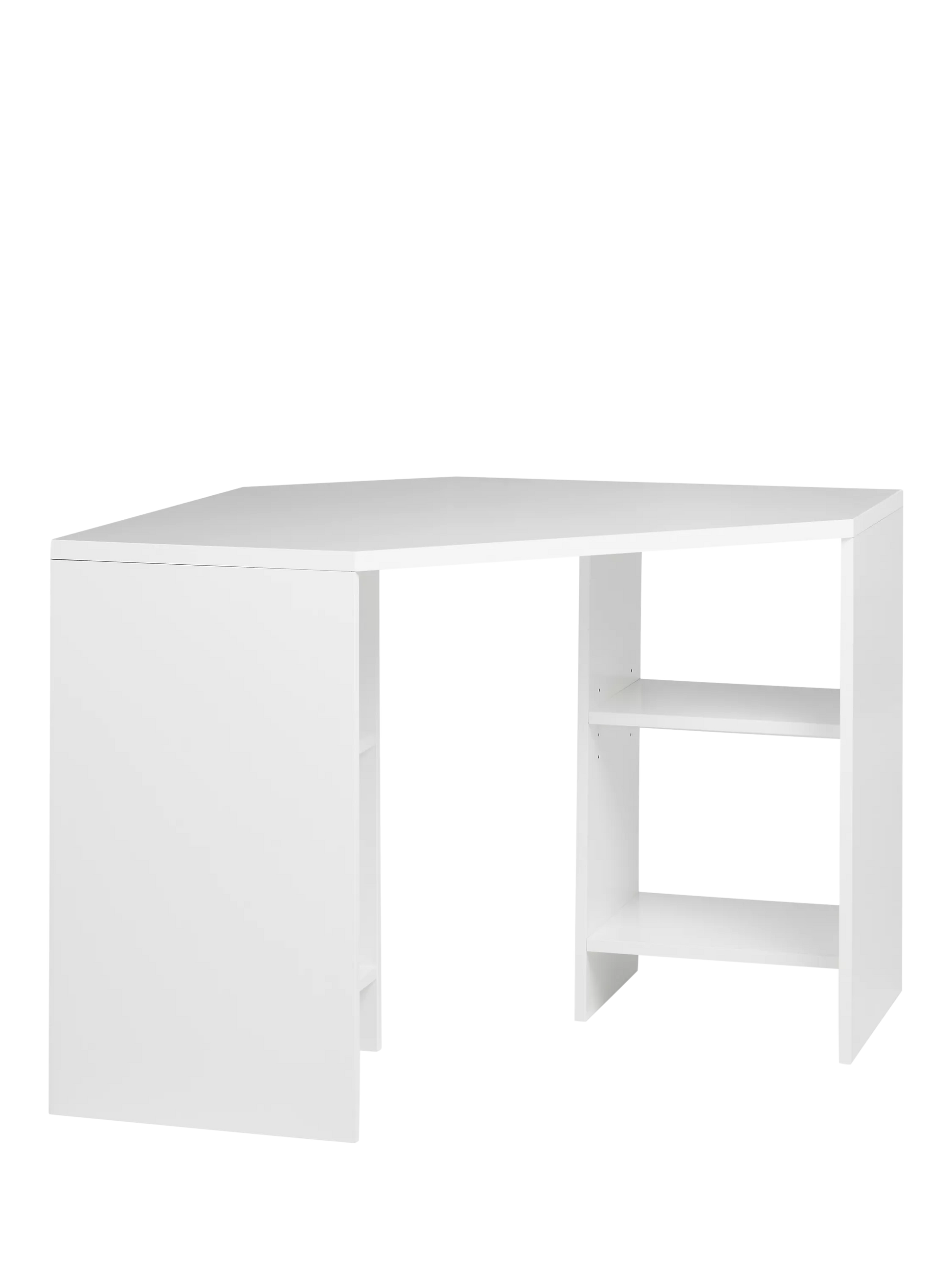 ABACUS WHITE CORNER DESK