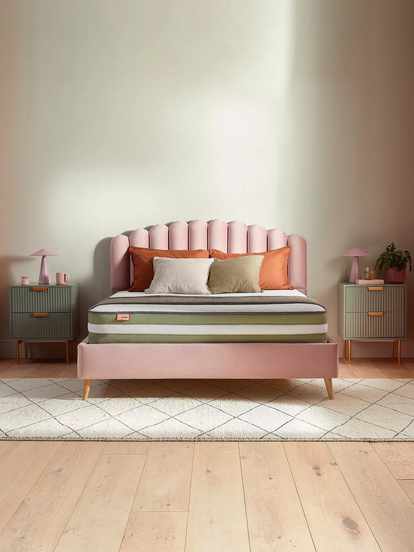 Silentnight Just Breathe Pocket Spring Mattress, Medium/Firm Tension, Double