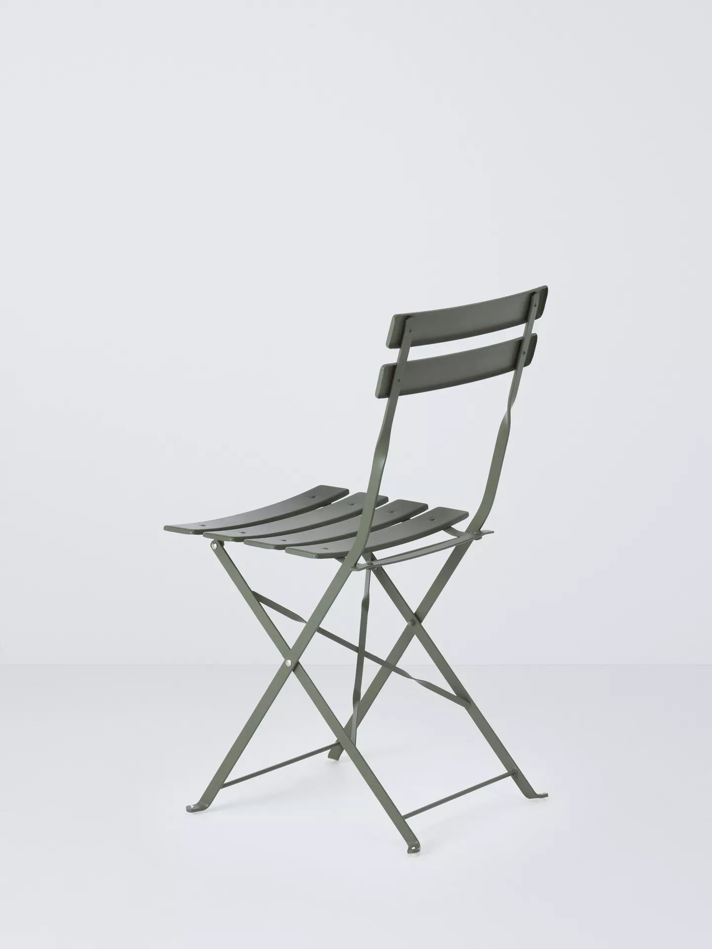 John Lewis Camden 4-Seater Rectangular Garden Dining Table & Chairs Set, Green