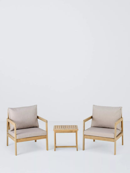 John Lewis Acacia Wood 2-Seater Gar