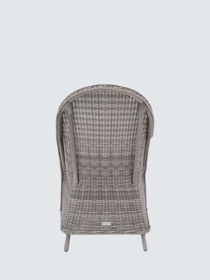 John Lewis Rye Garden Dining Armchairs, Set of 2 Grey
