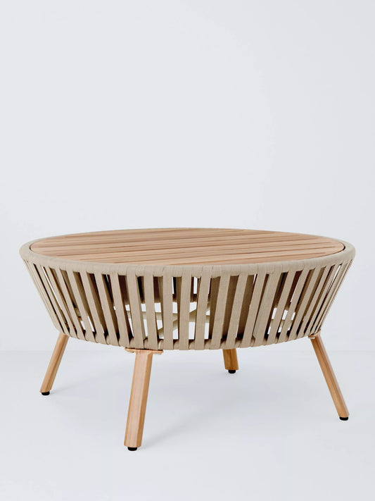 John Lewis Flat rope weave Coffee Table