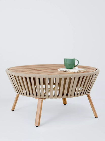 John Lewis Flat rope weave Coffee Table