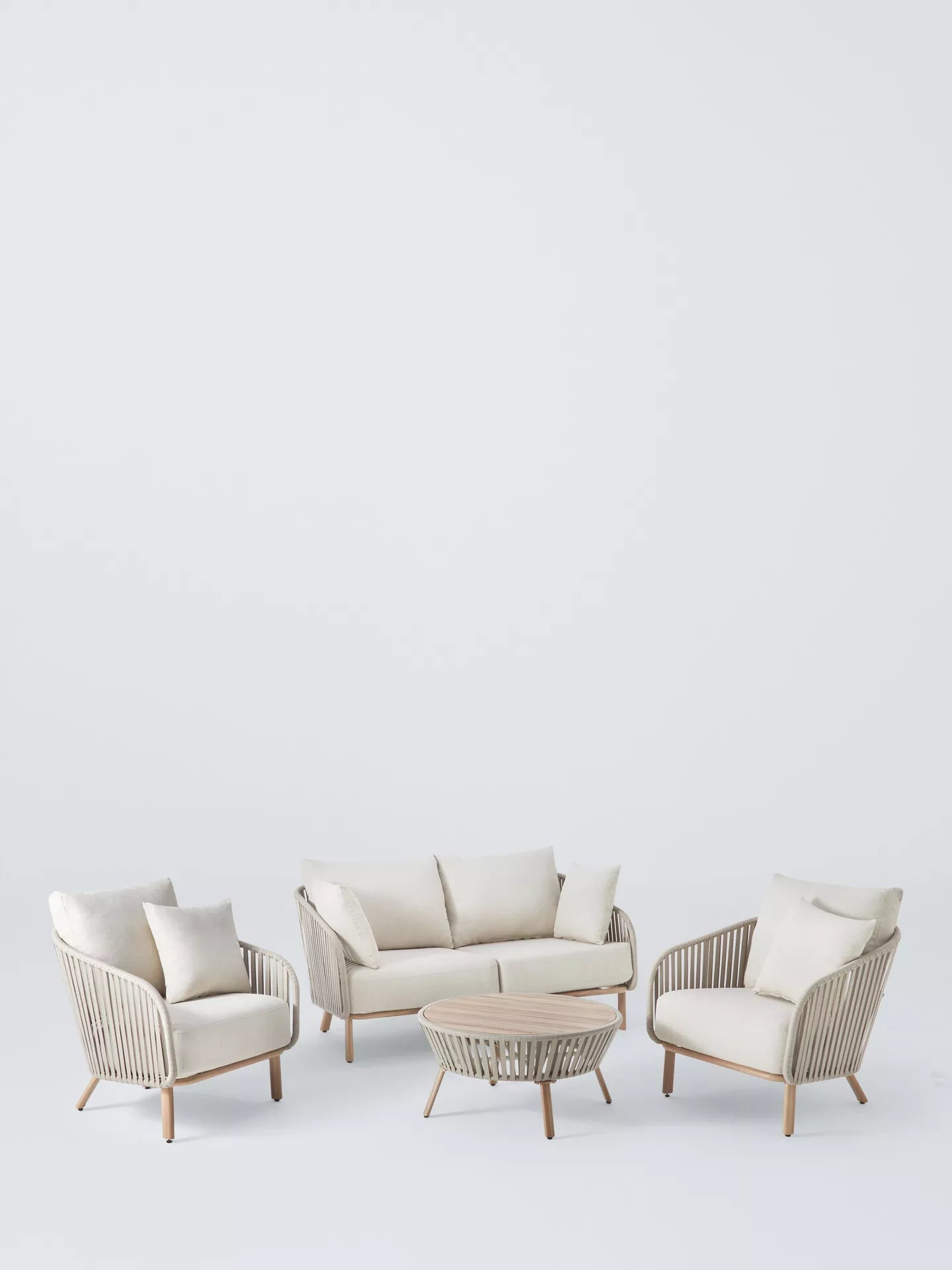 John Lewis Flat rope weave Coffee Table