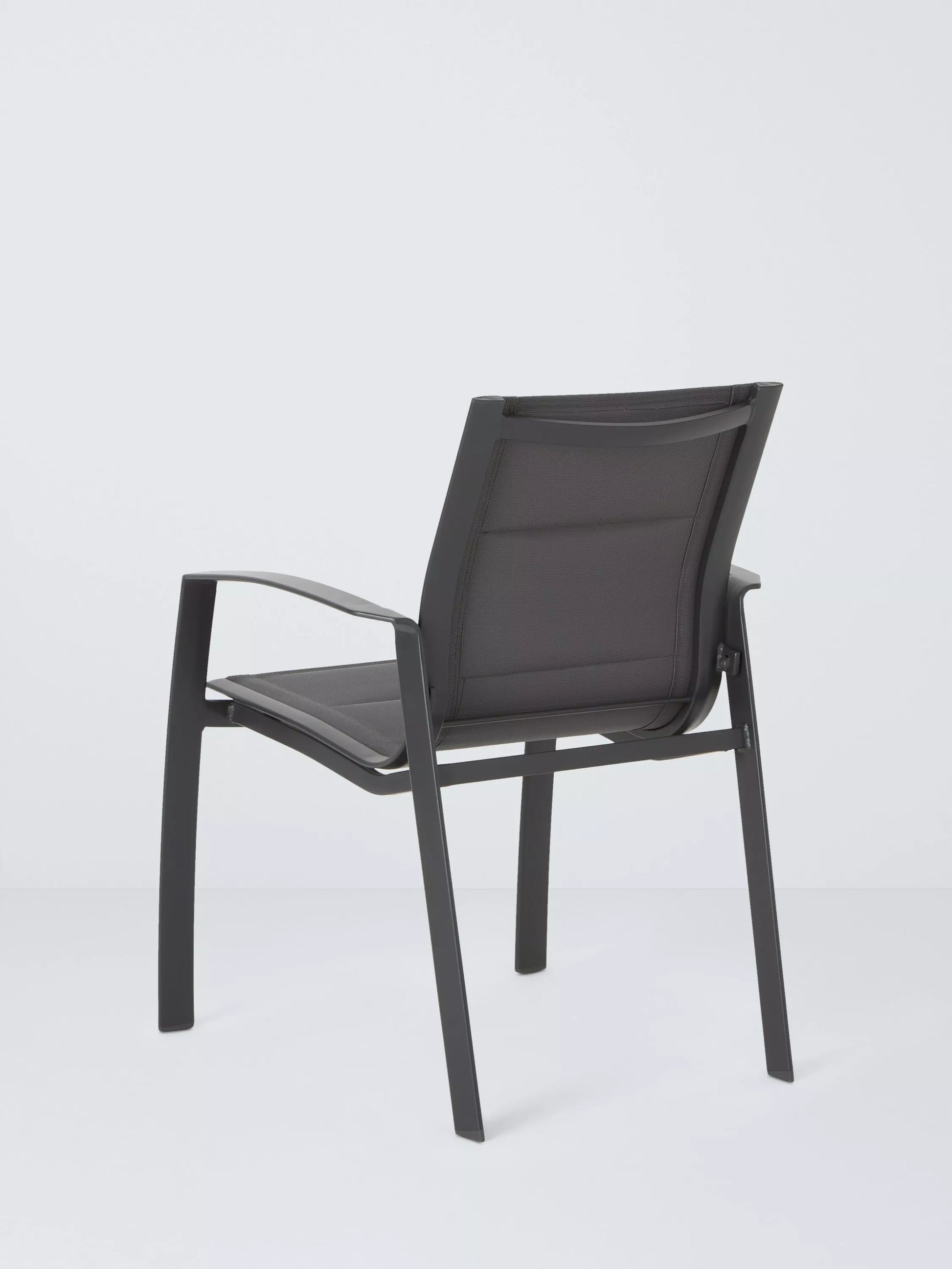 John Lewis Tampa Garden Dining Chair, Set of 2, Grey