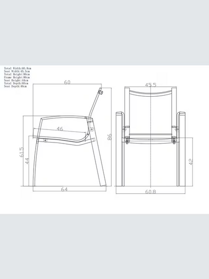 John Lewis Tampa Garden Dining Chair, Set of 2, Grey