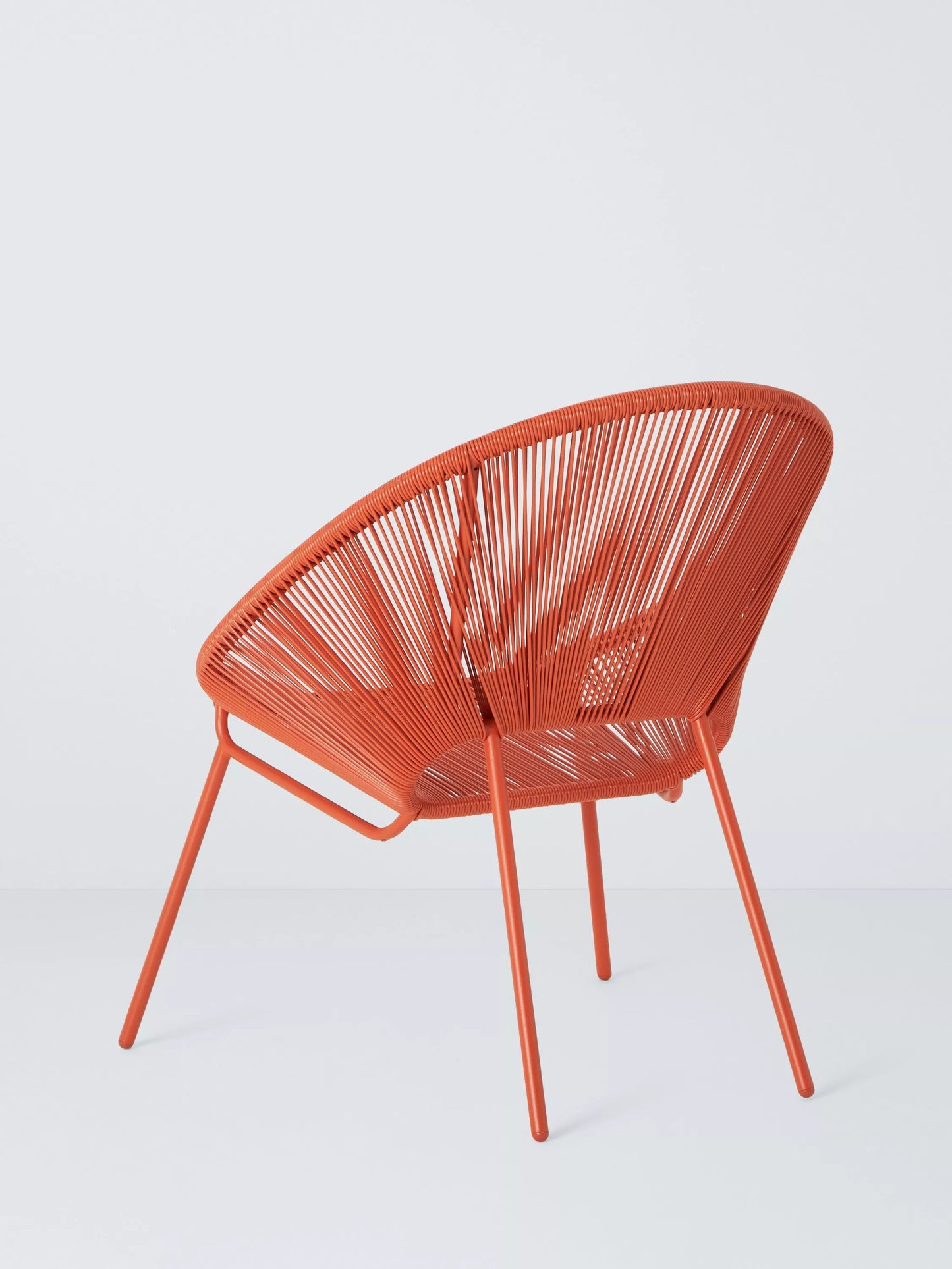 John Lewis Salsa Garden Chair, Set of 2, Burnt Orange
