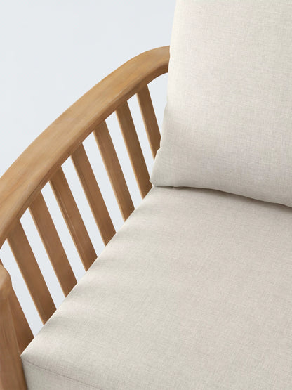 John Lewis Boardwalk Garden Lounge Chair, FSC-Certified (Acacia Wood), Natural