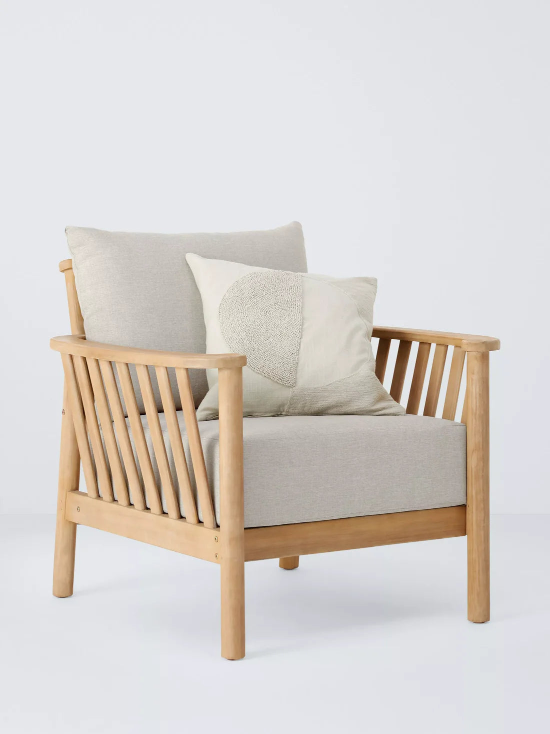 John Lewis Garden Lounge Chair Boardwalk , (Acacia Wood), Natural