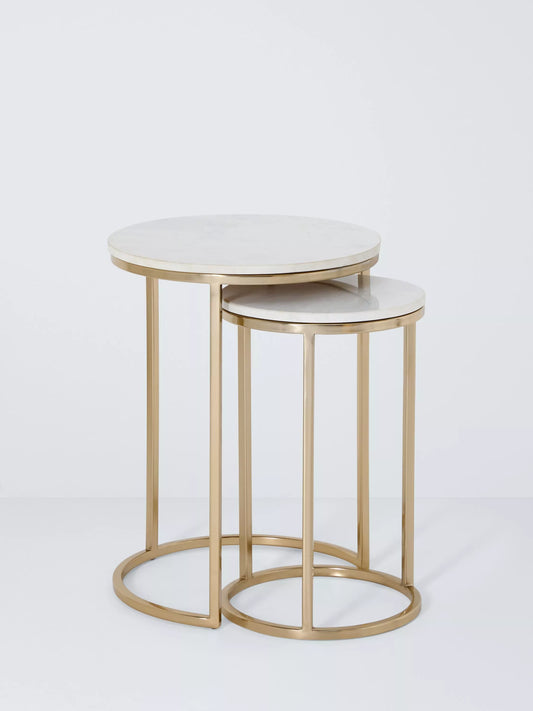 John Lewis Plaza Marble Topped Nest