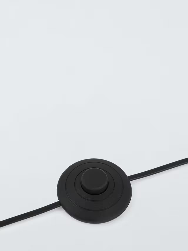 John Lewis Swing Arm Floor Lamp, Matt Gold