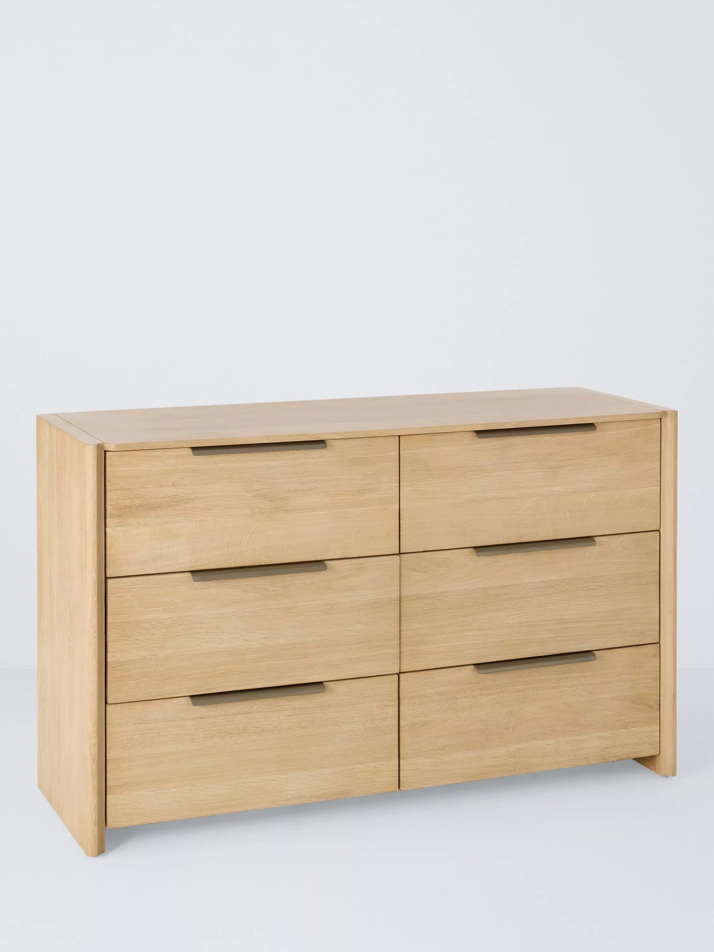 John Lewis Rest 6 Drawer Chest, Natural Wood