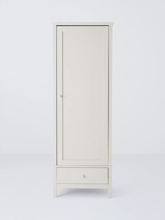 John Lewis ANYDAY Wilton Single Wardrobe Linen