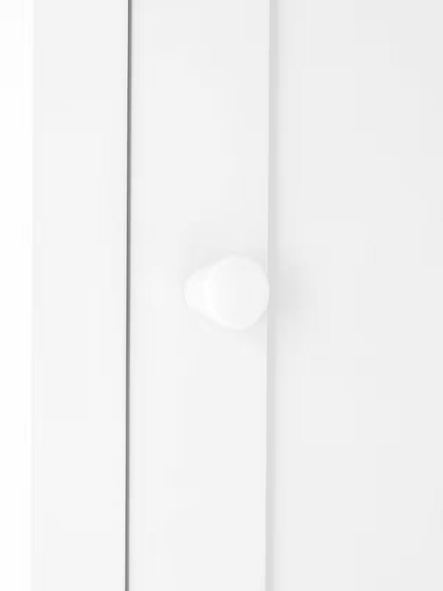 John Lewis Wilton Single Wardrobe, White