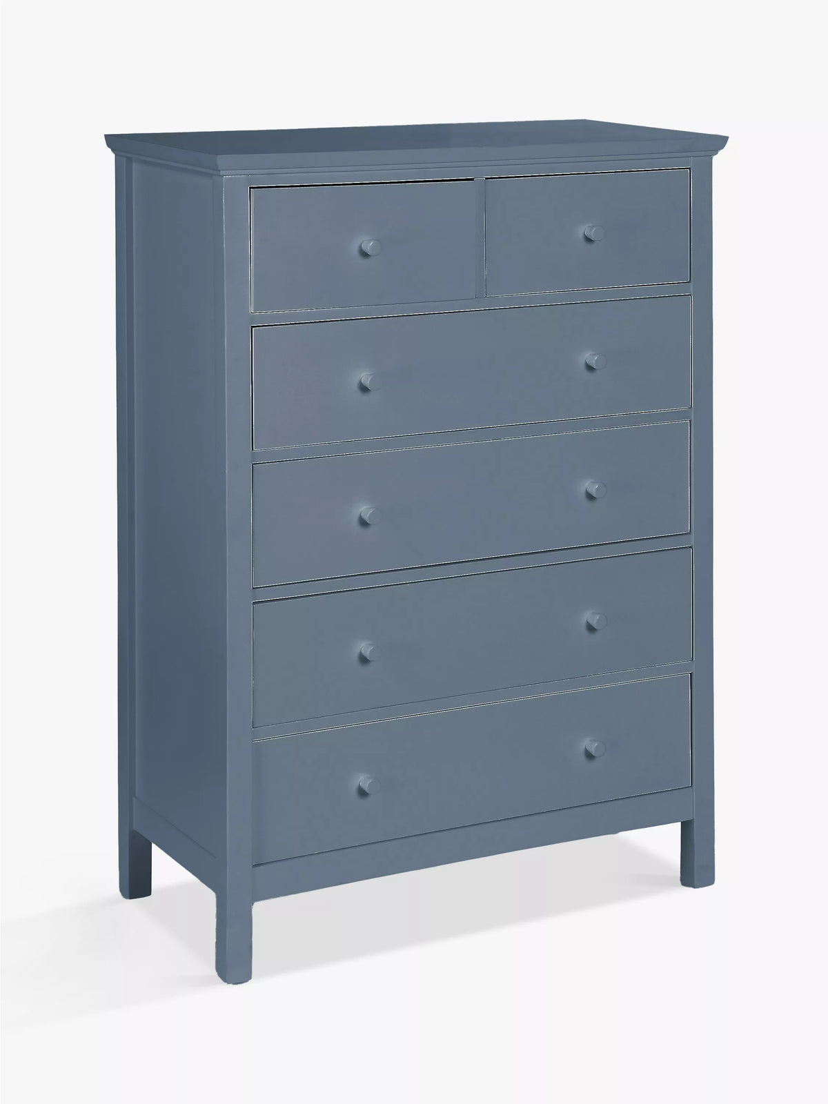 John Lewis Wilton 6 Drawer Chest Denim Blue
