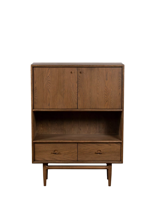 G Plan Vintage Henley Display Cabinet, Mid Oak