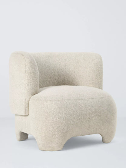 John Lewis Elephant Armchair, Natural Boucle