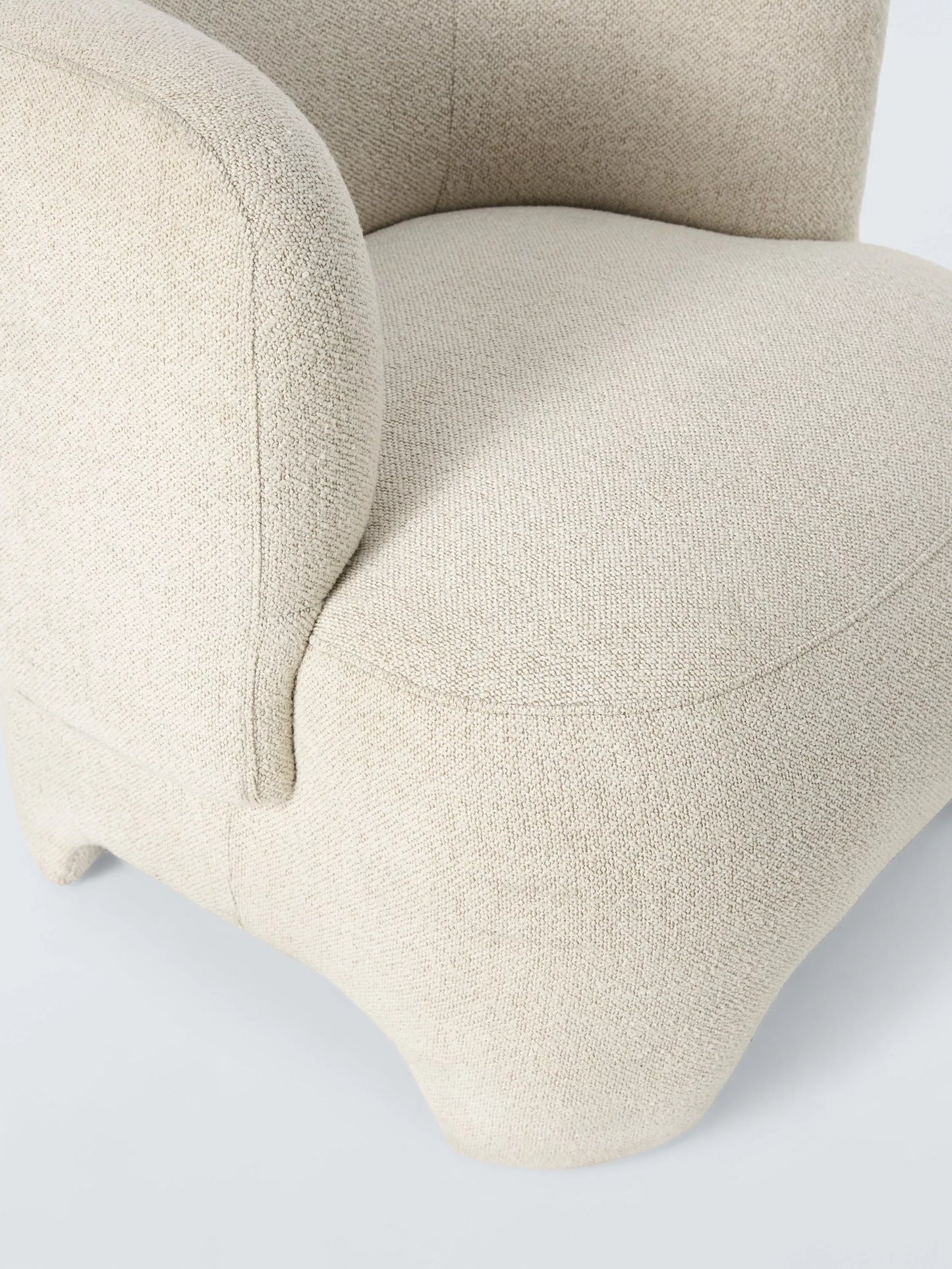 John Lewis Elephant Armchair, Natural Boucle