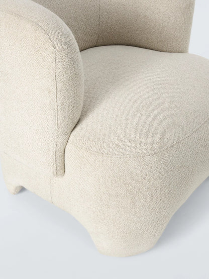 John Lewis Elephant Armchair, Natural Boucle