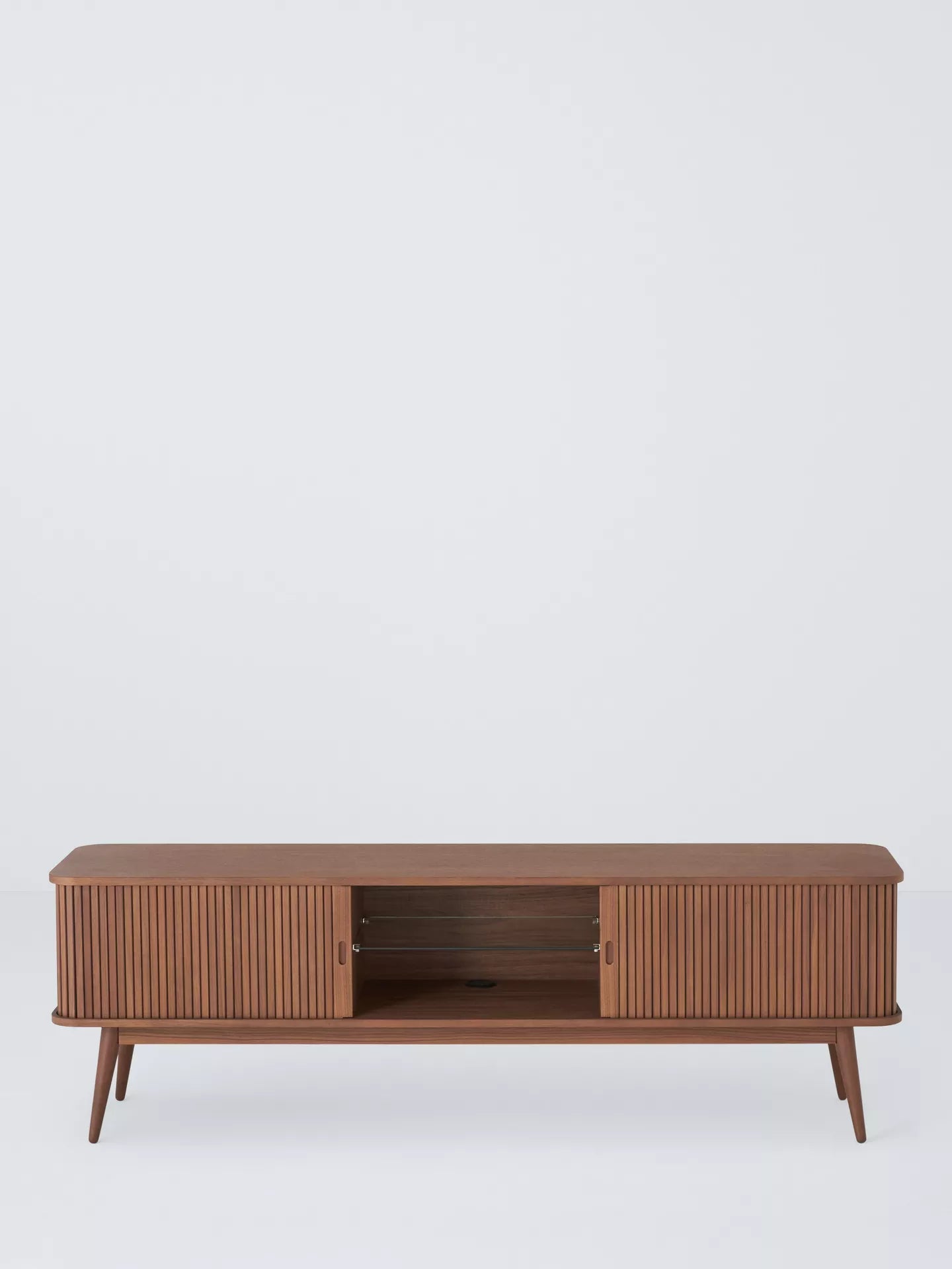 John Lewis Grayson Large TV Unit, Dark Brown