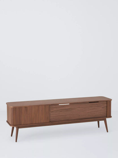 John Lewis Grayson Large TV Unit, Dark Brown
