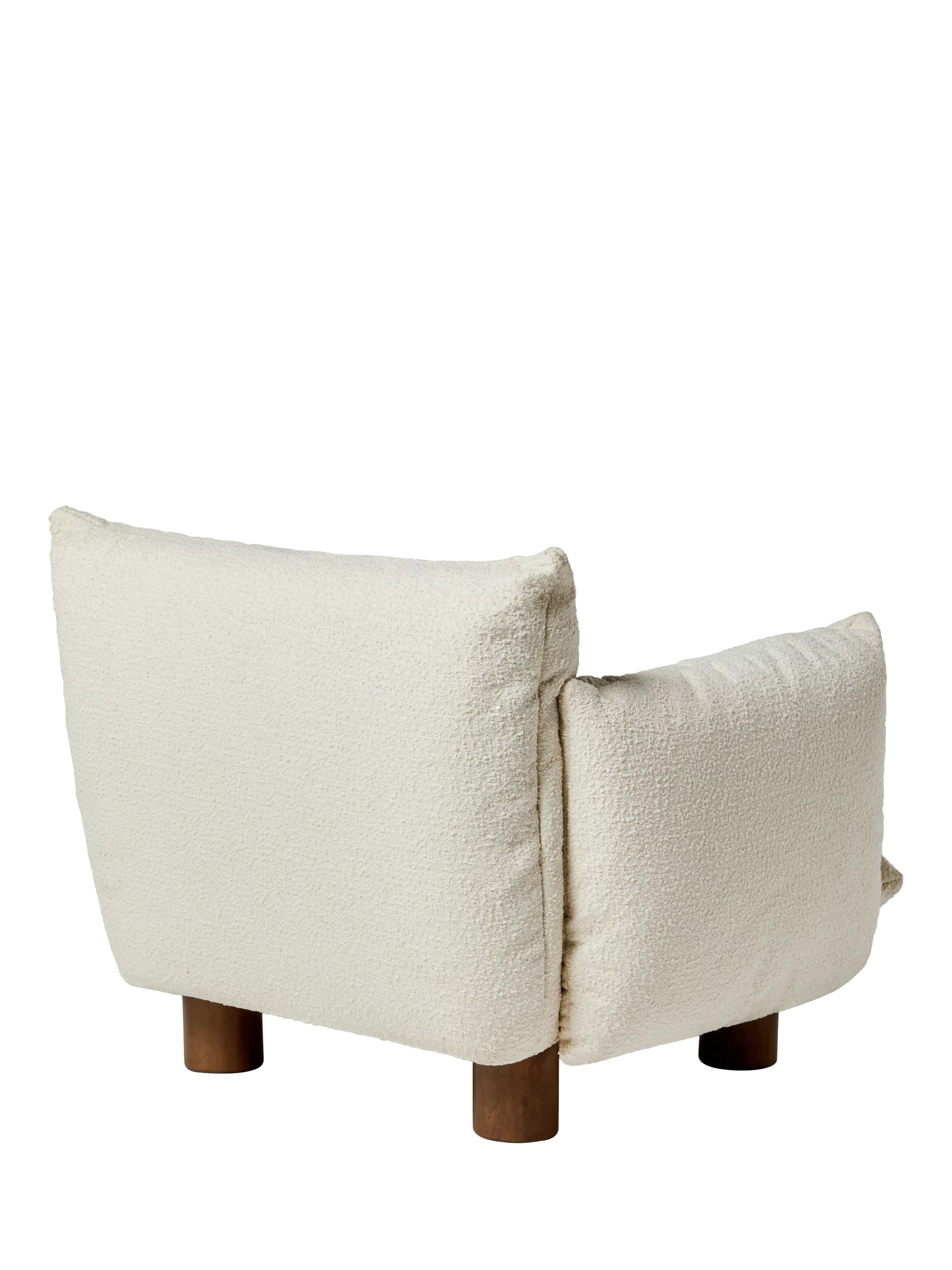 MADE Jude Armchair  Ivory Boucle