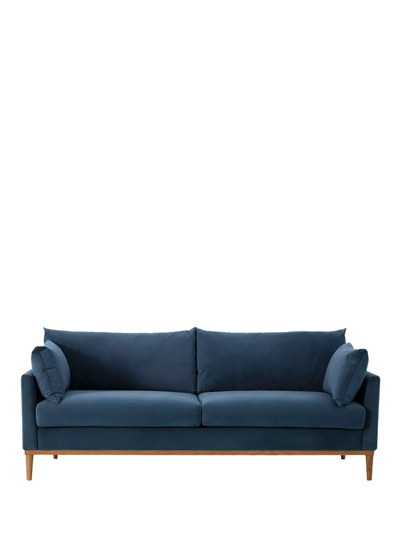 Swyft Model X01 Large 3 Seater Sofa Velvet Teal