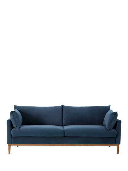 Swyft Model X01 Large 3 Seater Sofa Velvet Teal