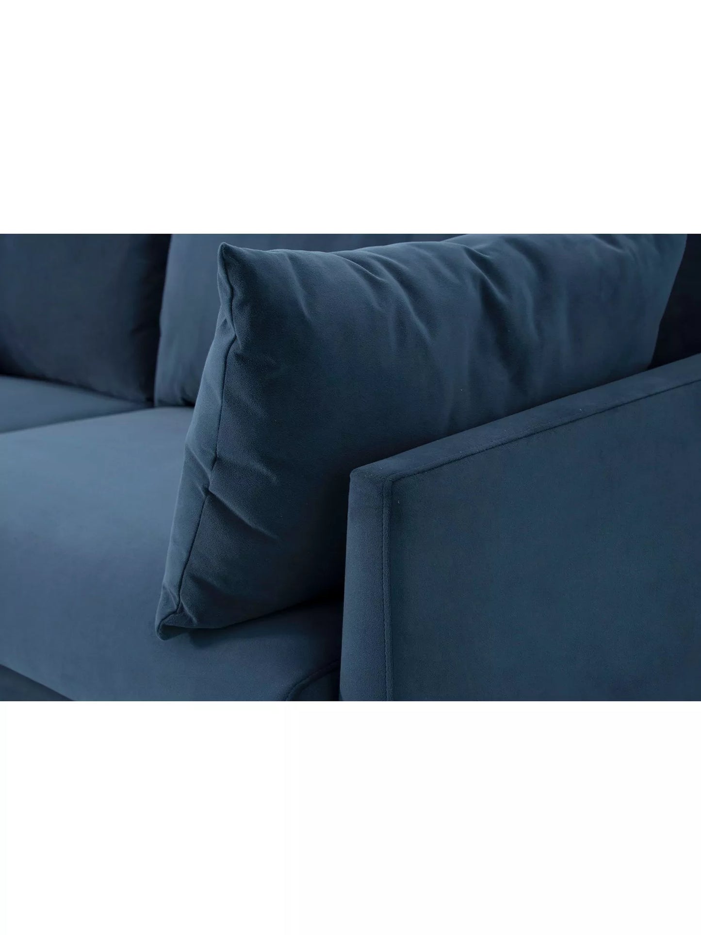 Swyft Model X01 Large 3 Seater Sofa Velvet Teal