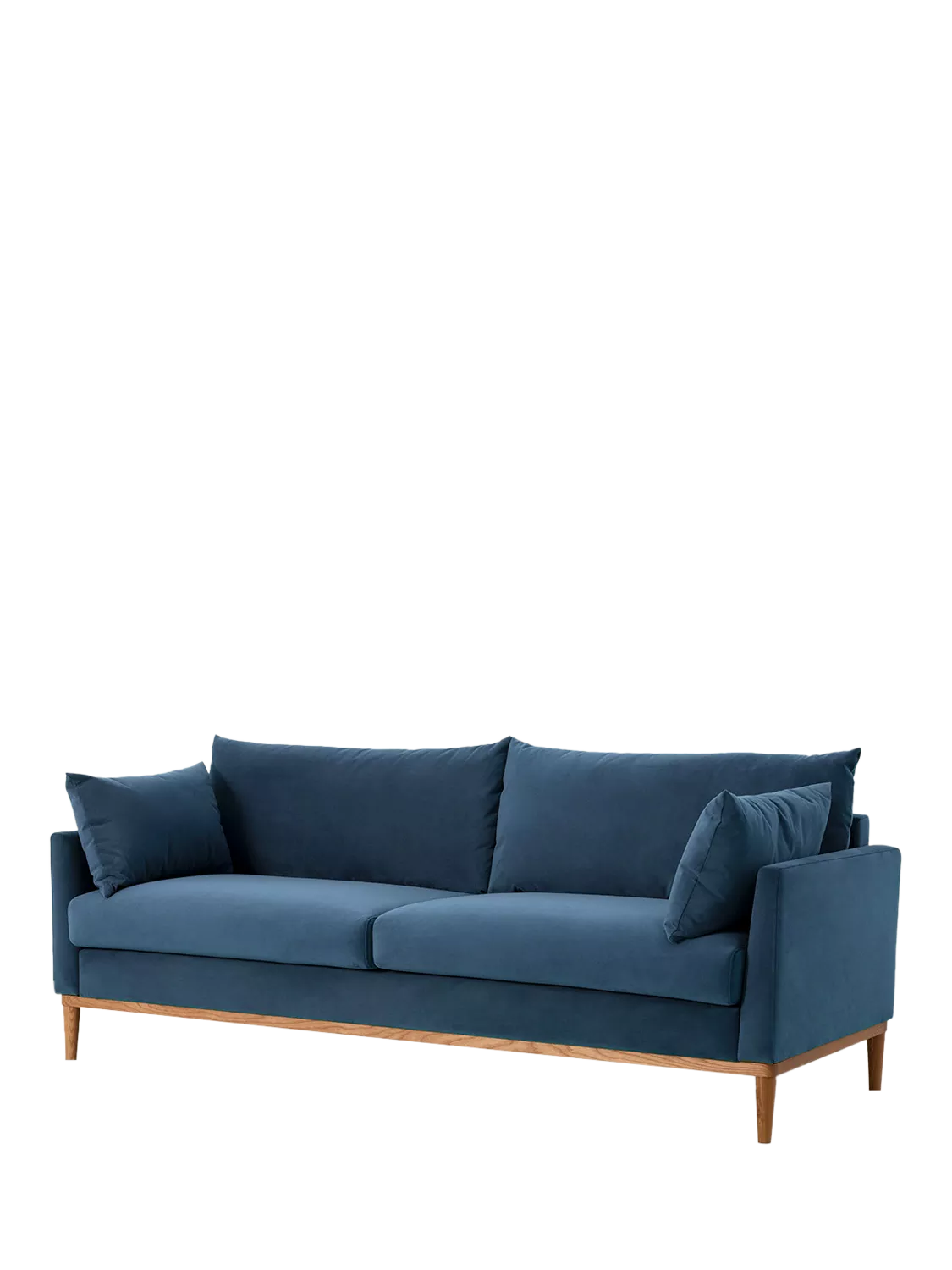 Swyft Model X01 Large 3 Seater Sofa Velvet Teal