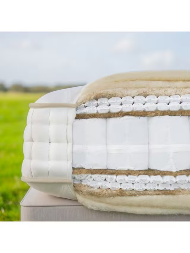 John Lewis British Natural Collection Swaledale 16000 Mattress, Firmer Tension, Double