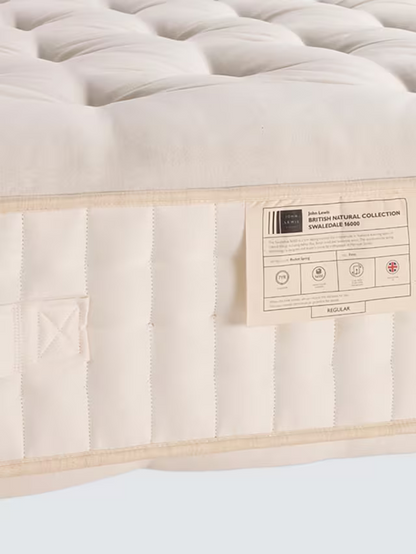 John Lewis British Natural Collection Swaledale 16000 Mattress Regular Tension King Size