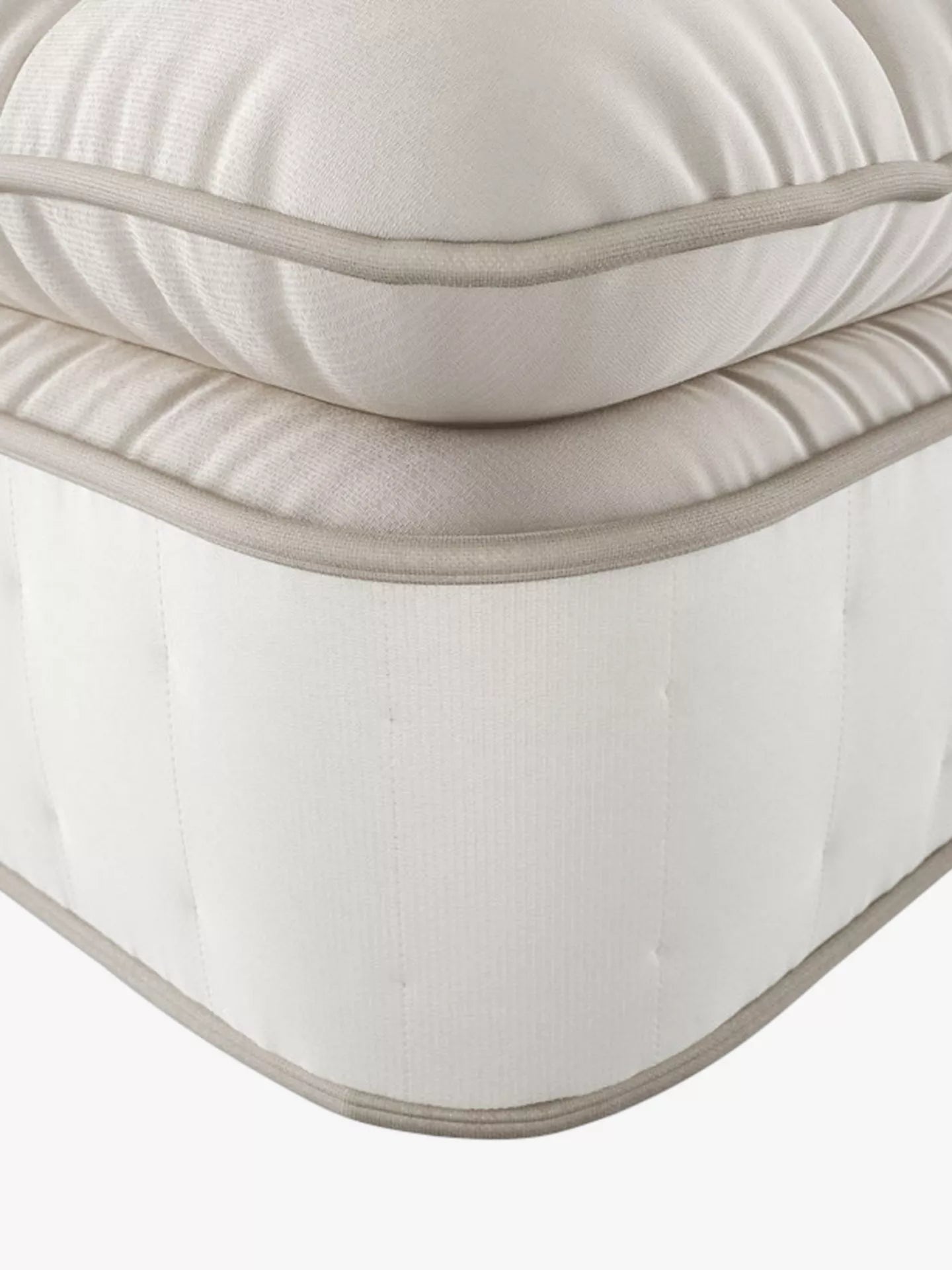 John Lewis British Natural Collection Swaledale Pillowtop 6250 Mattress, Firmer Tension, Double