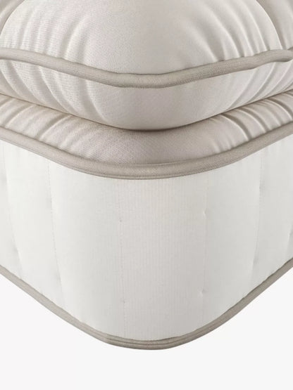 John Lewis British Natural Collection Swaledale Pillowtop 6250 Mattress, Firmer Tension, Double