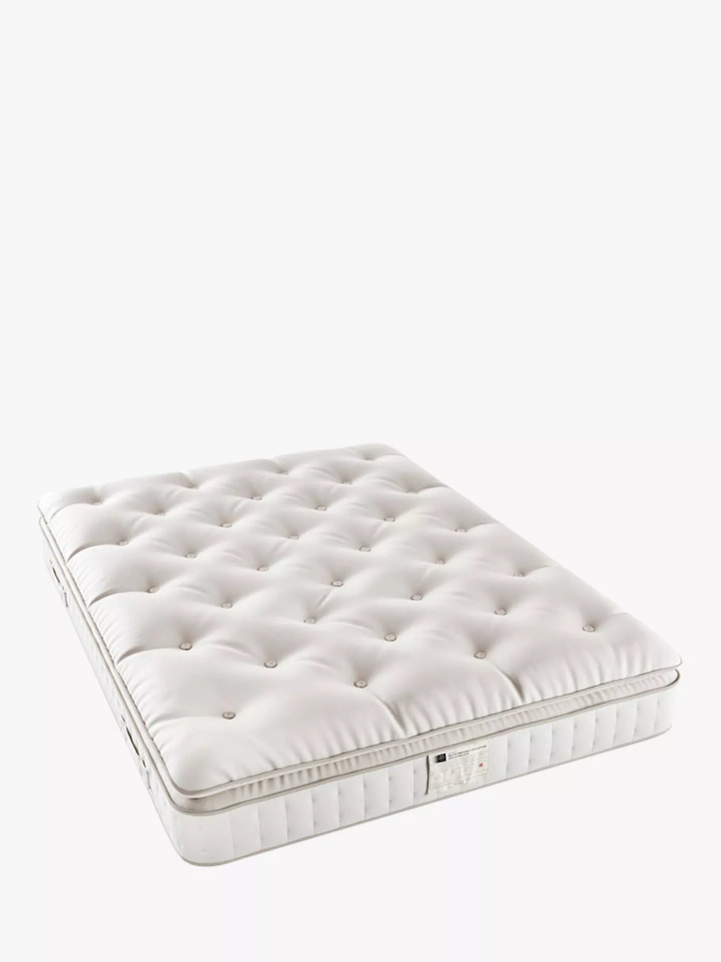 John Lewis British Natural Collection Swaledale Pillowtop 6250 Mattress, Firmer Tension, King Size