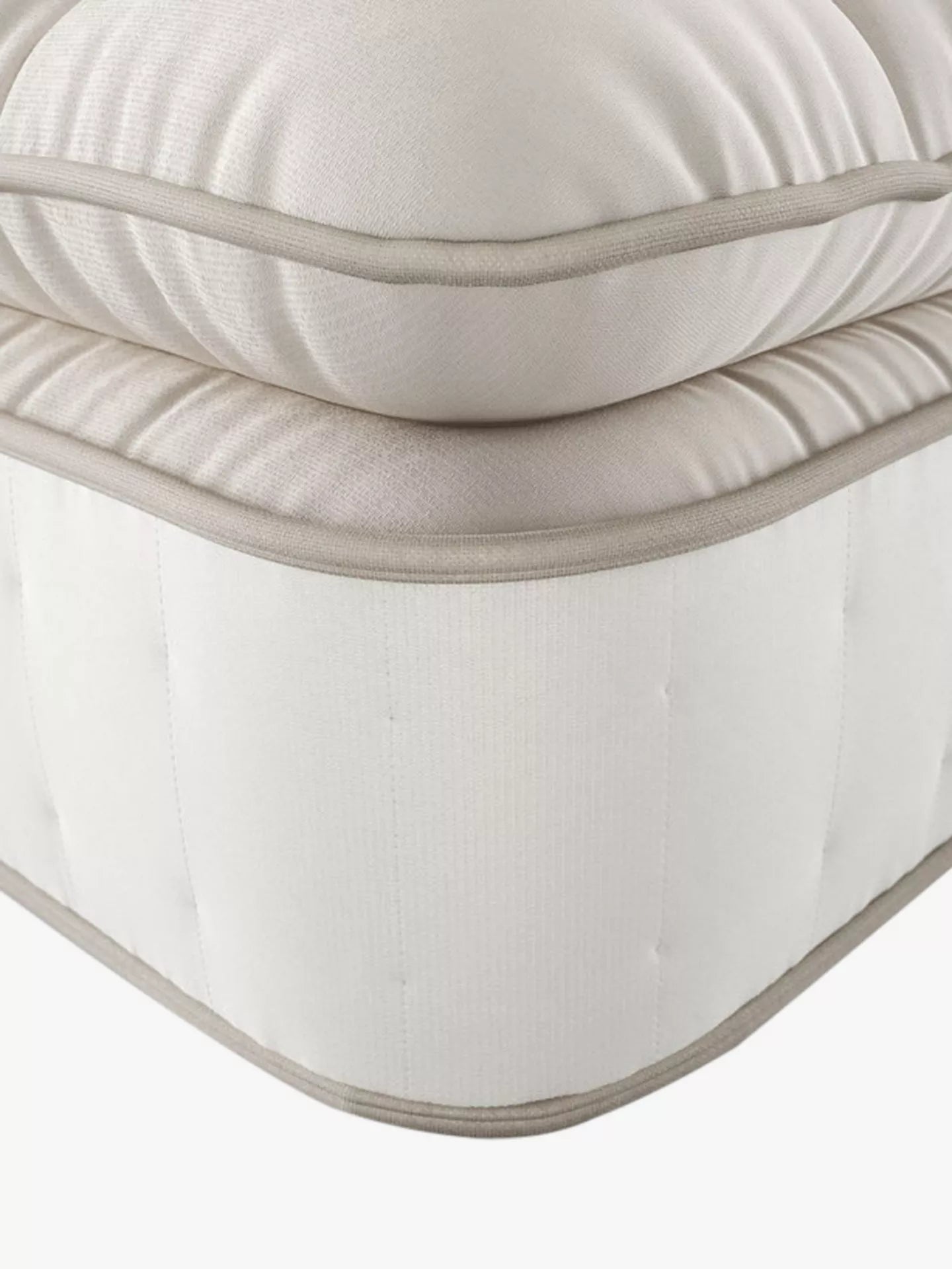 John Lewis British Natural Collection Swaledale Pillowtop 6250 Mattress, Firmer Tension, King Size