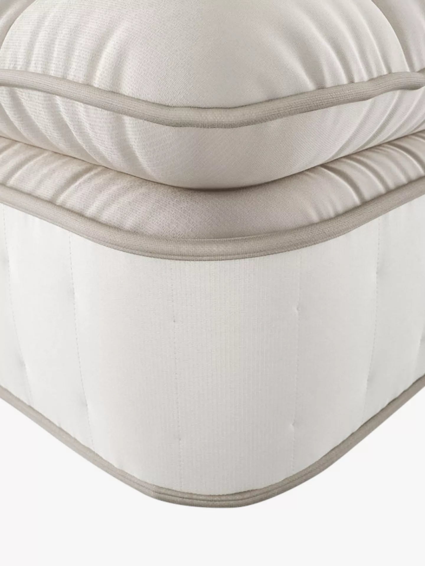 John Lewis British Natural Collection Swaledale Pillowtop 6250 Mattress, Regular Tension, King Size