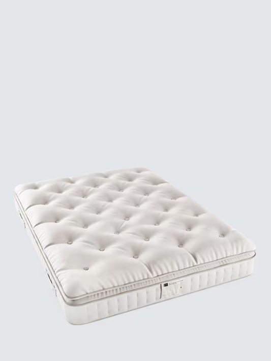 John Lewis British Natural Collection Swaledale Pillowtop 6250 Mattress, Regular Tension, Super King Size